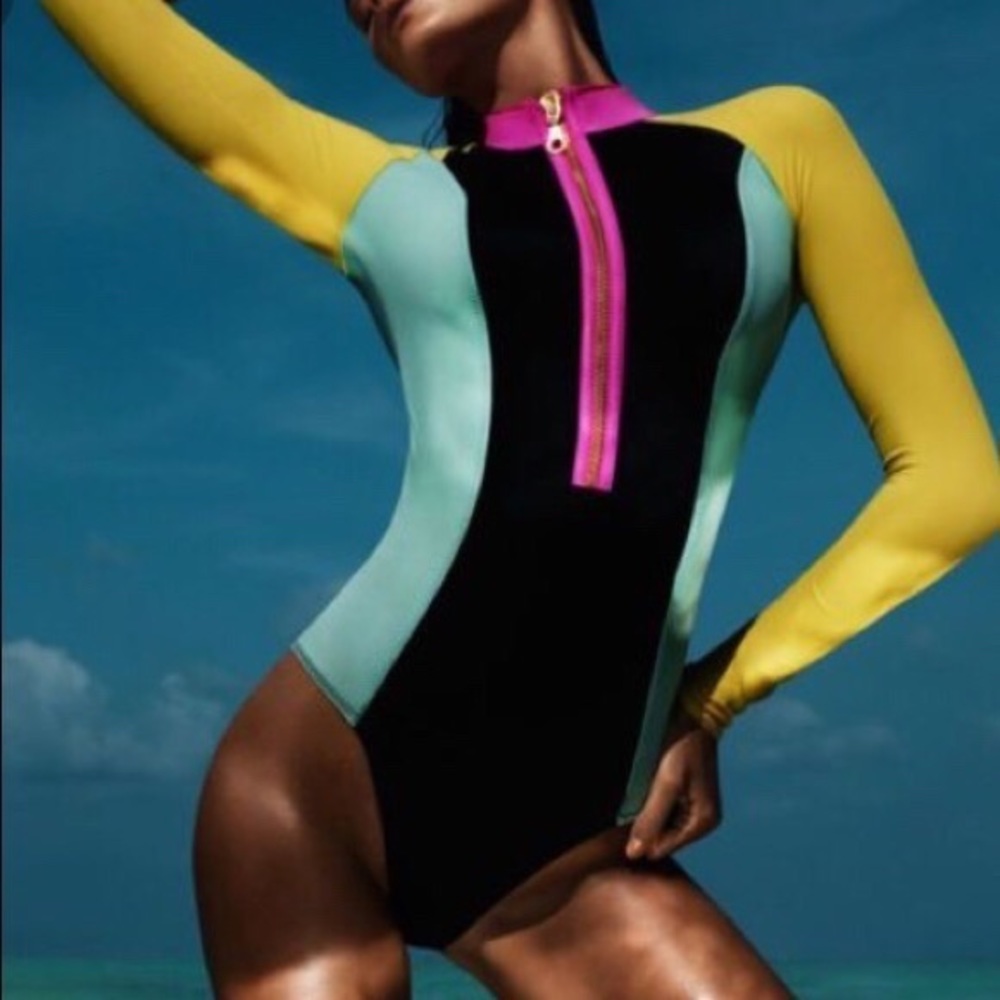 H&M Neon Scuba Suit